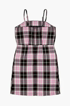 Girls Plaid Cami Dress (Kids)