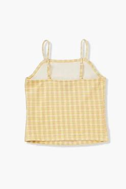 Girls Plaid Cami (Kids)