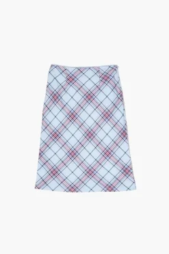 Girls Plaid Midi Skirt (Kids)