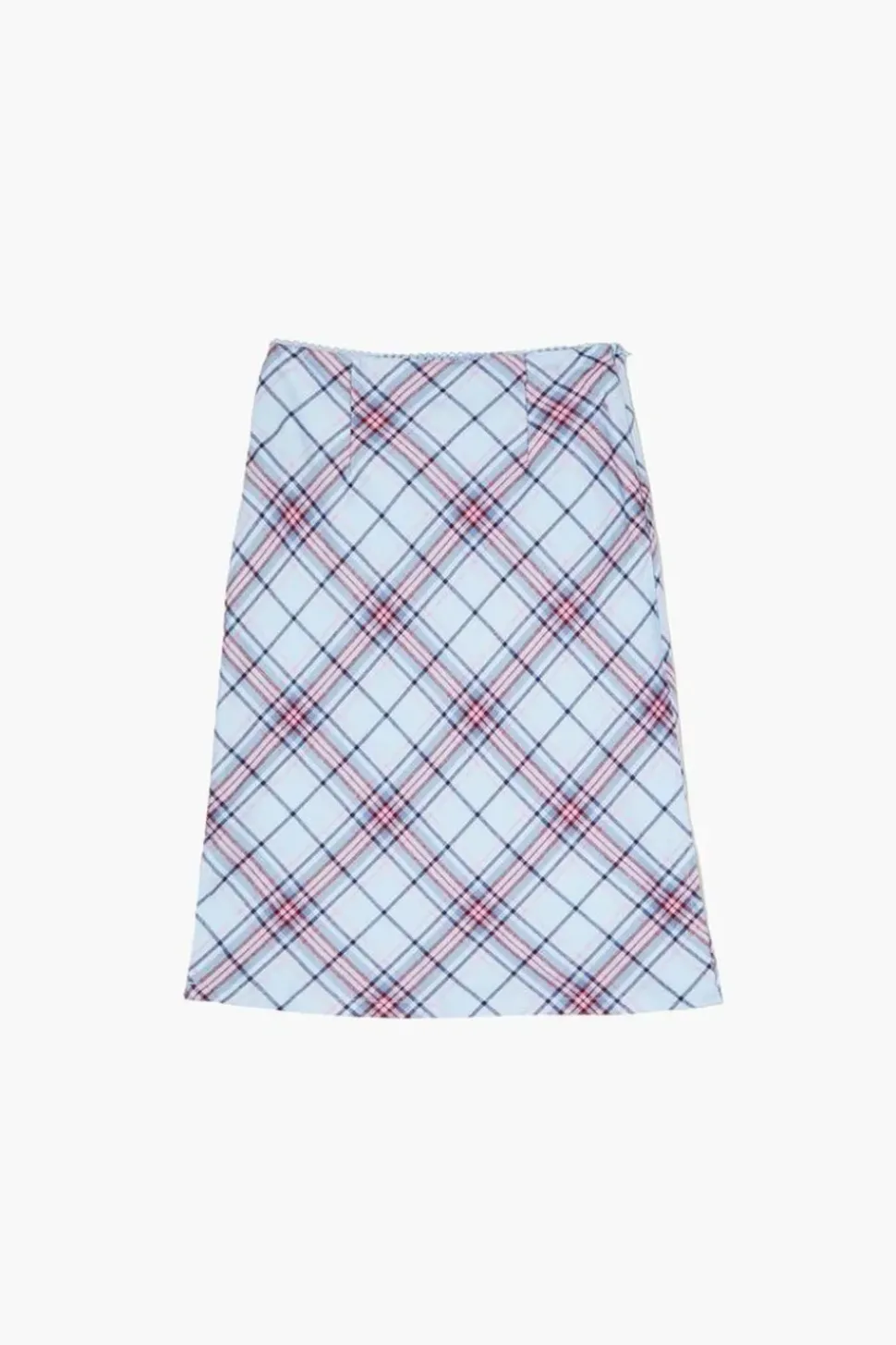 Girls Plaid Midi Skirt (Kids)