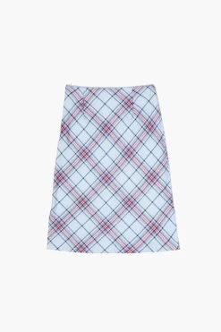 Girls Plaid Midi Skirt (Kids)