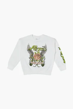 Girls Poison Graphic Pullover (Kids)