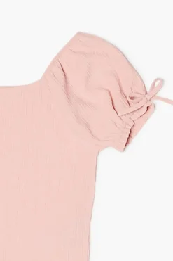 Girls Puff-Sleeve Top (Kids)