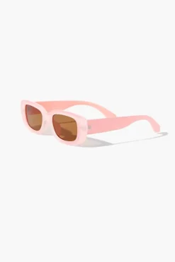 Girls Rectangular Frame Sunglasses (Kids)
