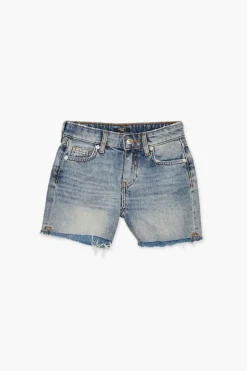 Girls Recycled Cotton Denim Shorts (Kids)