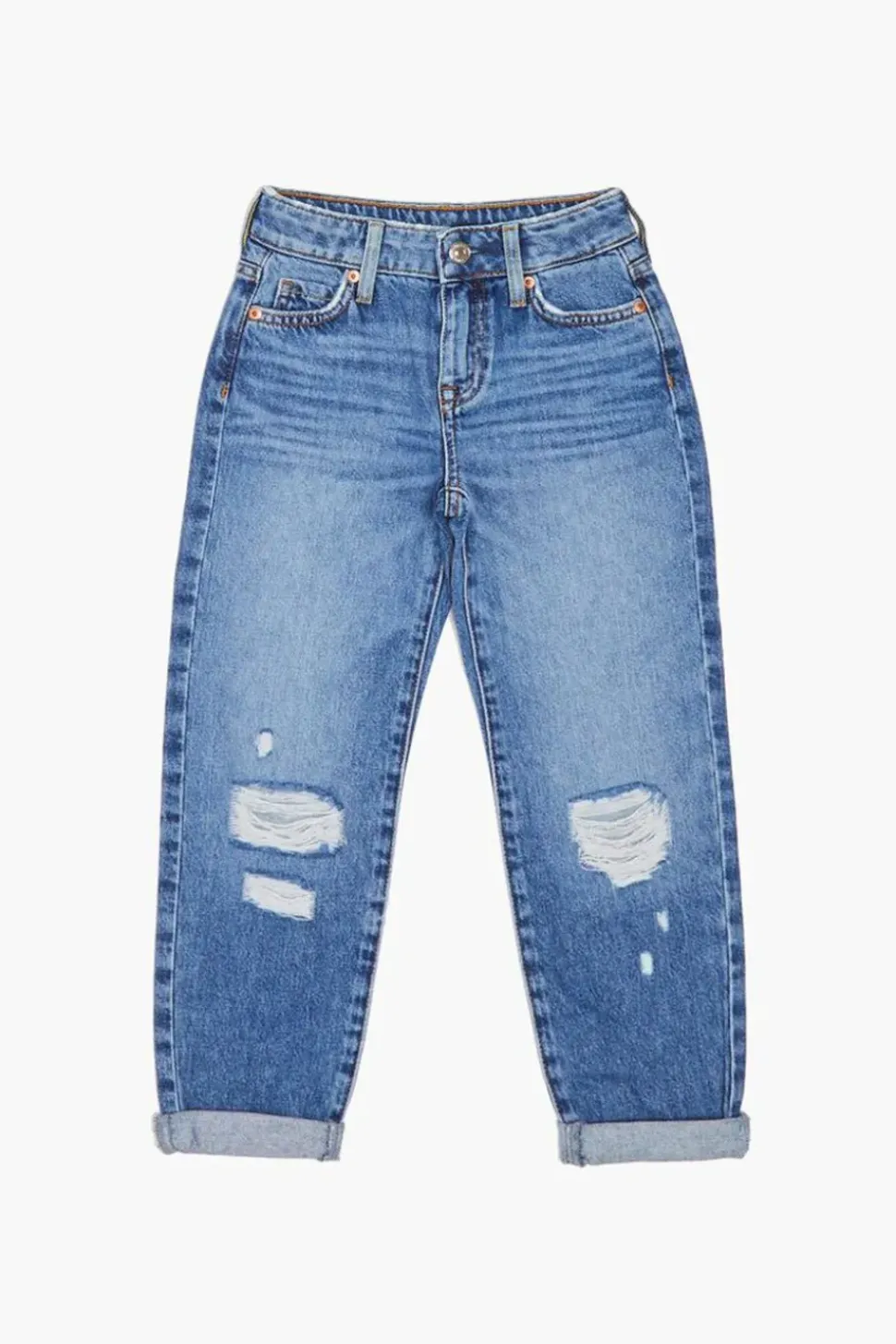 Girls Recycled Cotton Jeans (Kids)