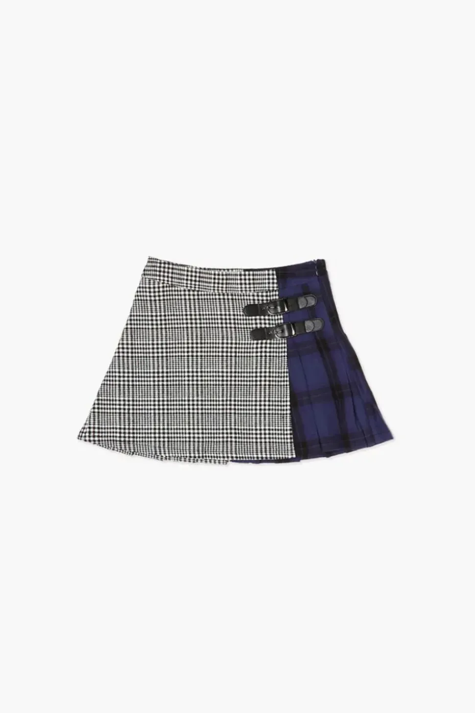 Girls Reworked Plaid Skirt (Kids)