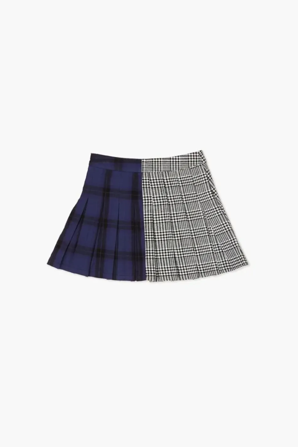 Girls Reworked Plaid Skirt (Kids)