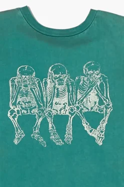 Girls Skeleton Graphic Tee (Kids)