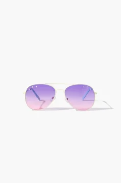 Girls Star Aviator Sunglasses (Kids)