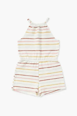 Girls Striped Romper (Kids)