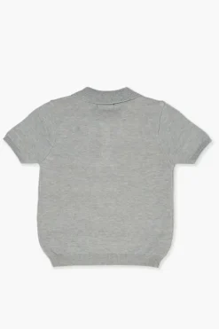Girls Sweater-Knit Polo Shirt (Kids)