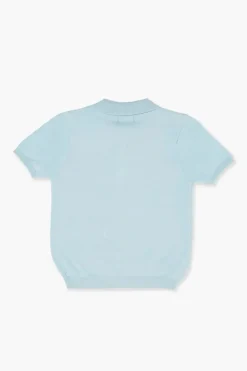 Girls Sweater-Knit Polo Shirt (Kids)