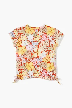 Girls Tropical Floral Tee (Kids)