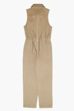 Girls Twill Jumpsuit (Kids)