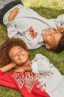 Girls Usc Graphic Half-Zip Pullover (Kids)