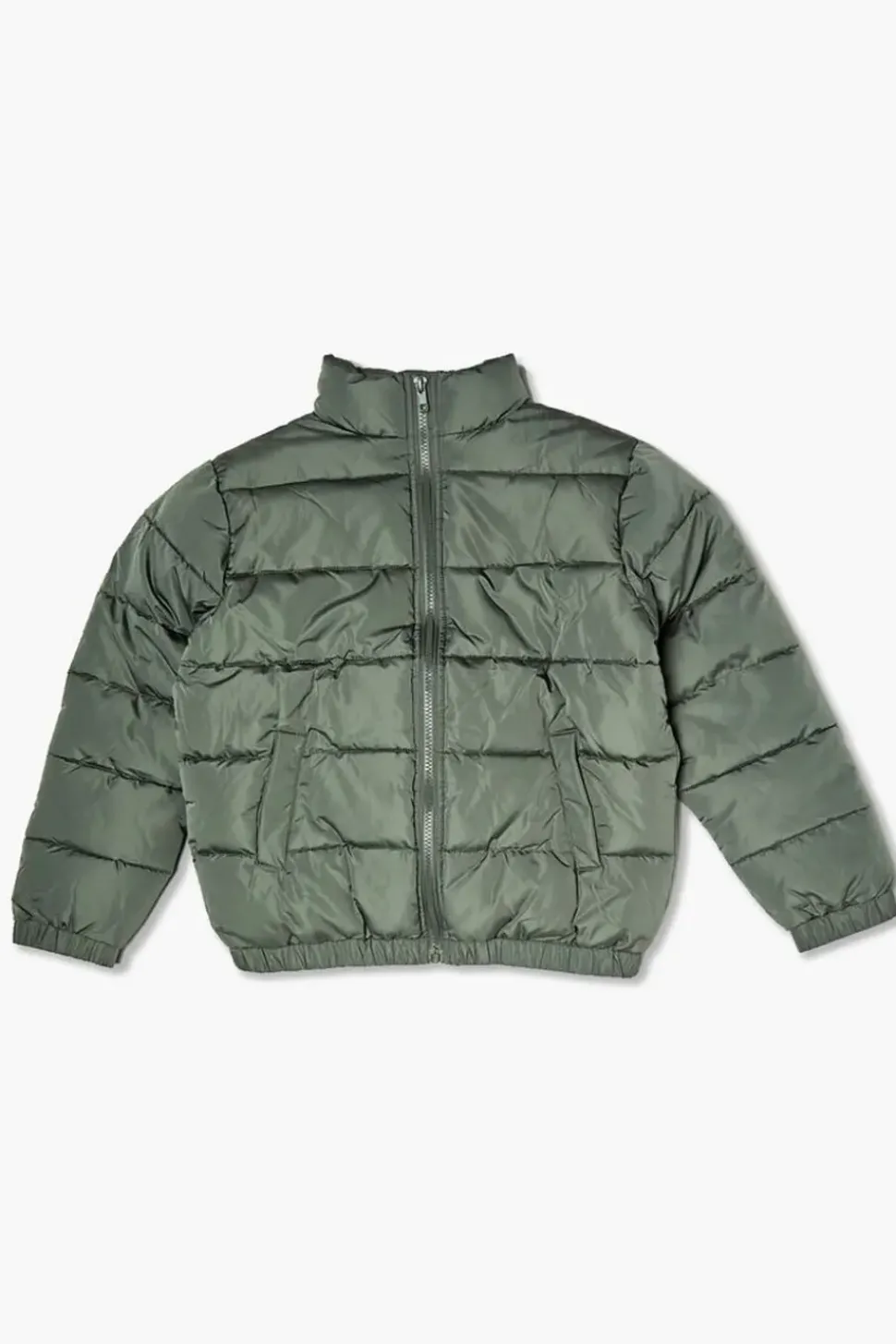 Girls Zip-Up Puffer Coat (Kids)