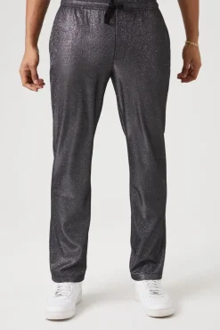 Glitter Knit Drawstring Joggers