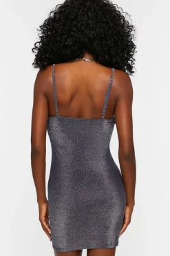 Glitter Knit Mini Dress