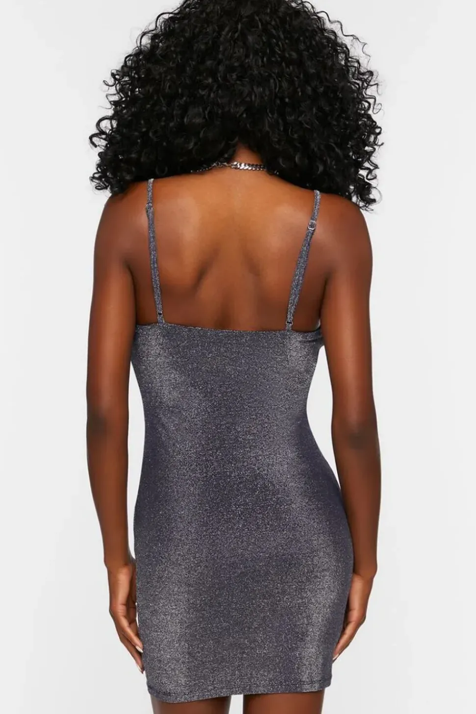 Glitter Knit Mini Dress