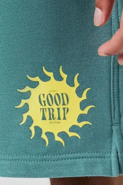 Good Trip Graphic Sweatshorts