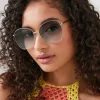 Gradient Round Sunglasses