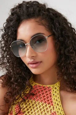 Gradient Round Sunglasses