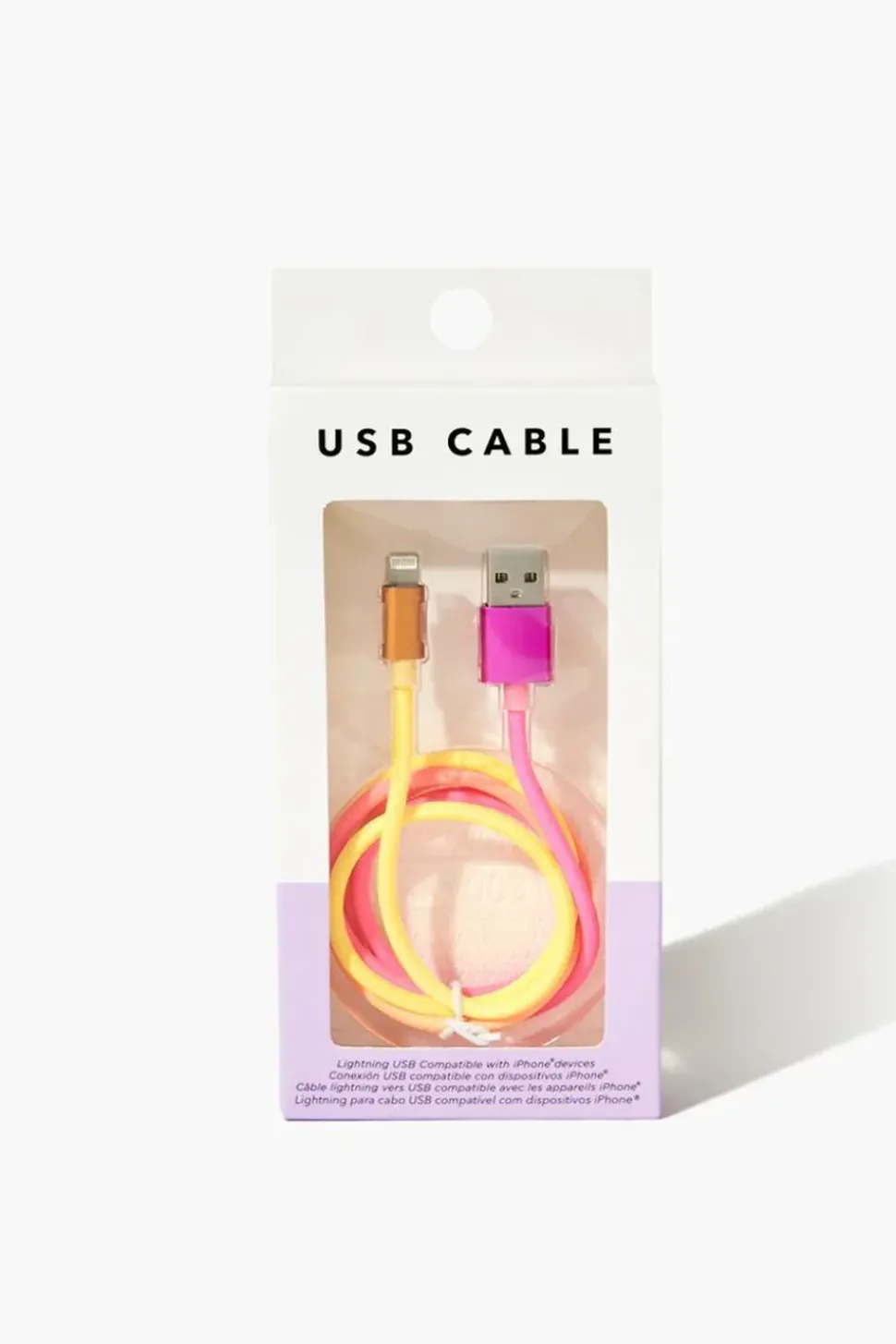 Gradient Usb Charging Cable
