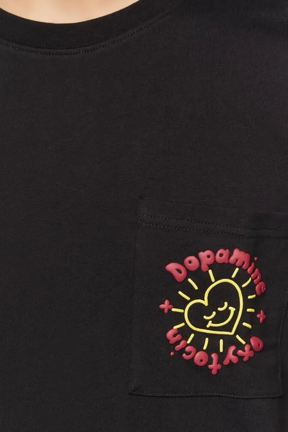Graphic Crew Neck Tee