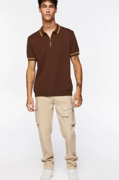 Half-Zip Polo Shirt
