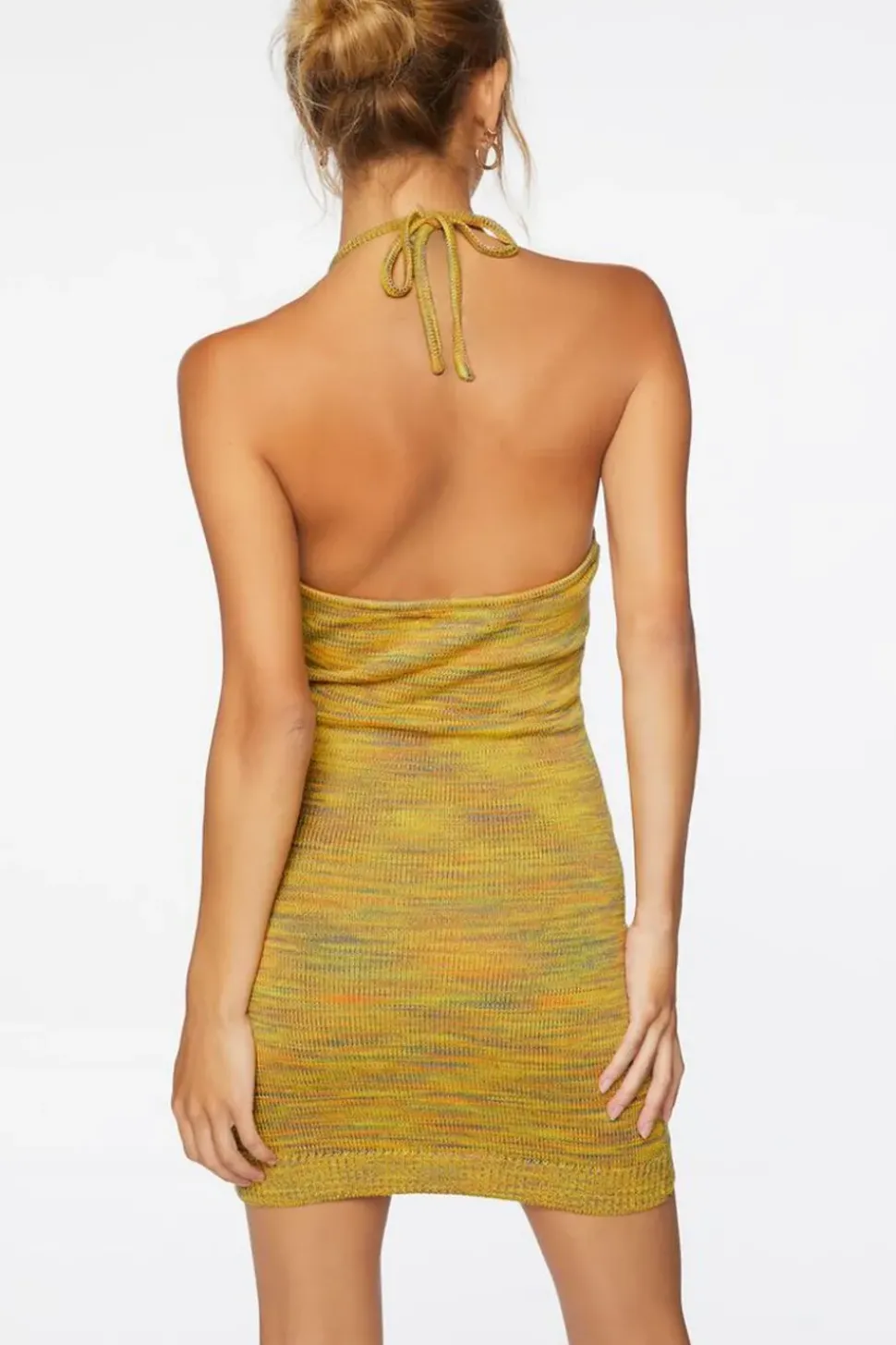 Halter Mini Bodycon Dress