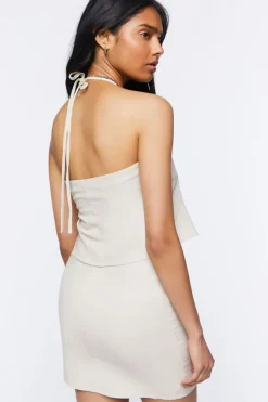 Halter Top & Mini Skirt Set