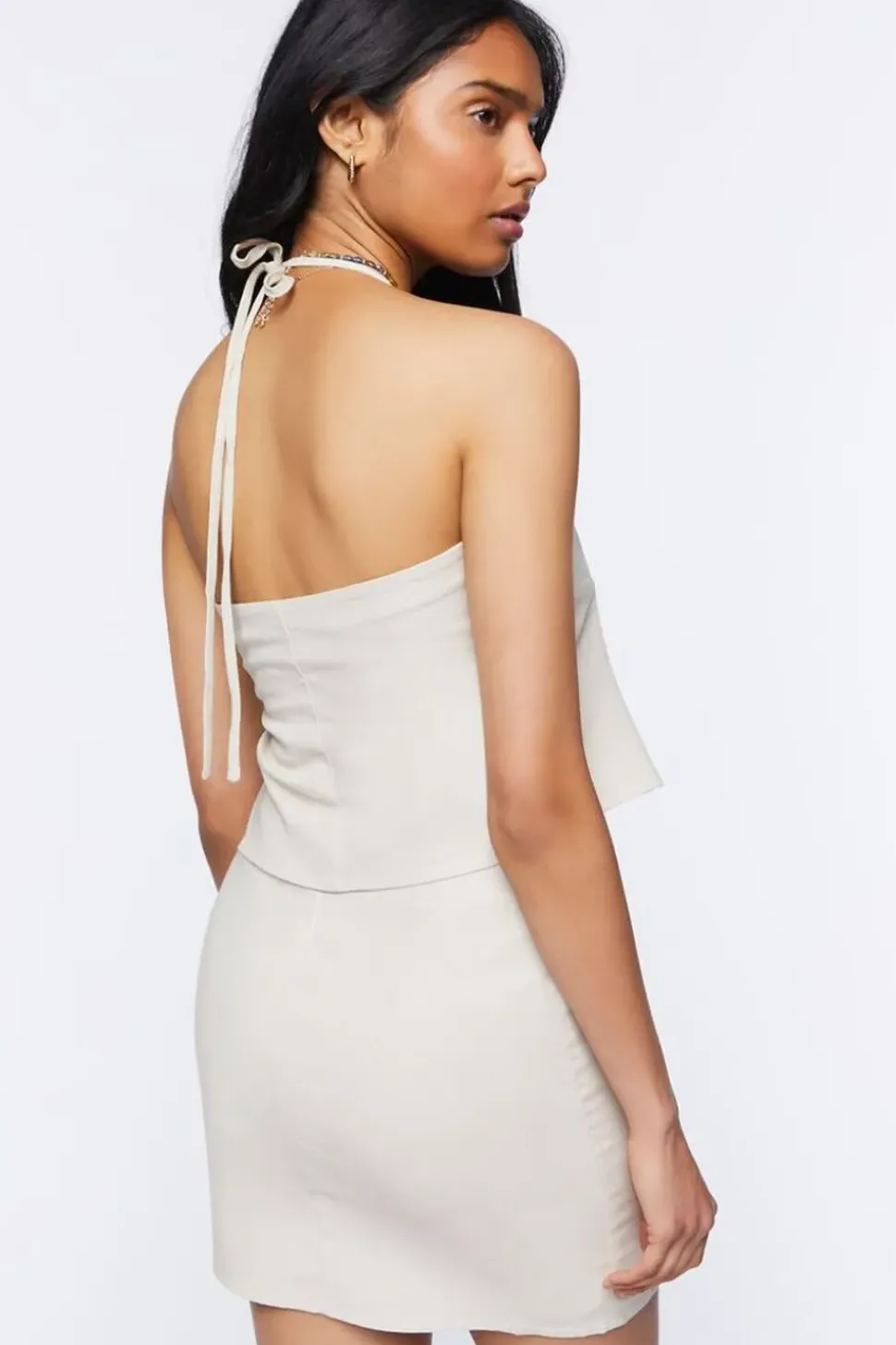 Halter Top & Mini Skirt Set