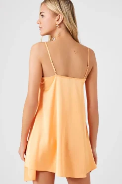 Handkerchief Satin Cami Dress