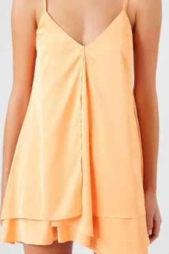 Handkerchief Satin Cami Dress