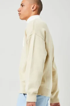 Happy Face Cardigan Sweater