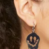 Happy Face Drop Earrings