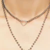 Heart & Butterfly Layered Necklace