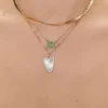 Heart Pendant Layered Necklace