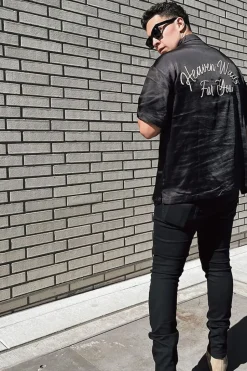 Heaven Waits Embroidered Shirt