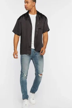 Heaven Waits Embroidered Shirt