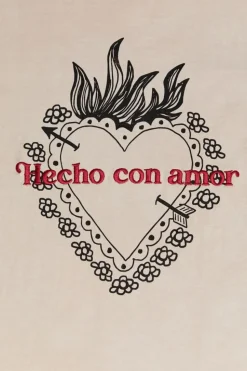 Hecho Con Amor Embroidered Tee