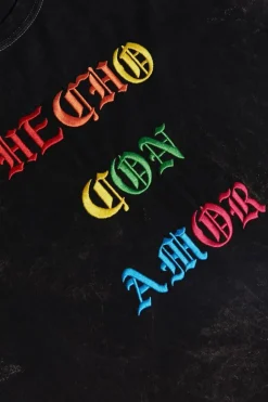 Hecho Con Amor Embroidered Tee