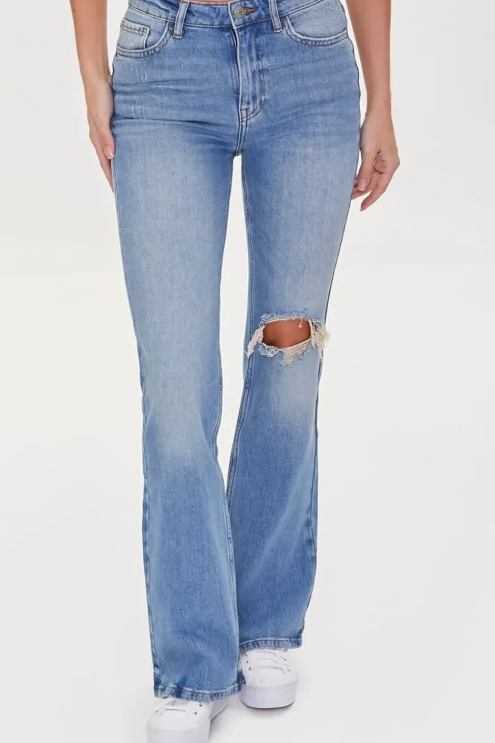Hemp 4% High-Rise Flare Jeans