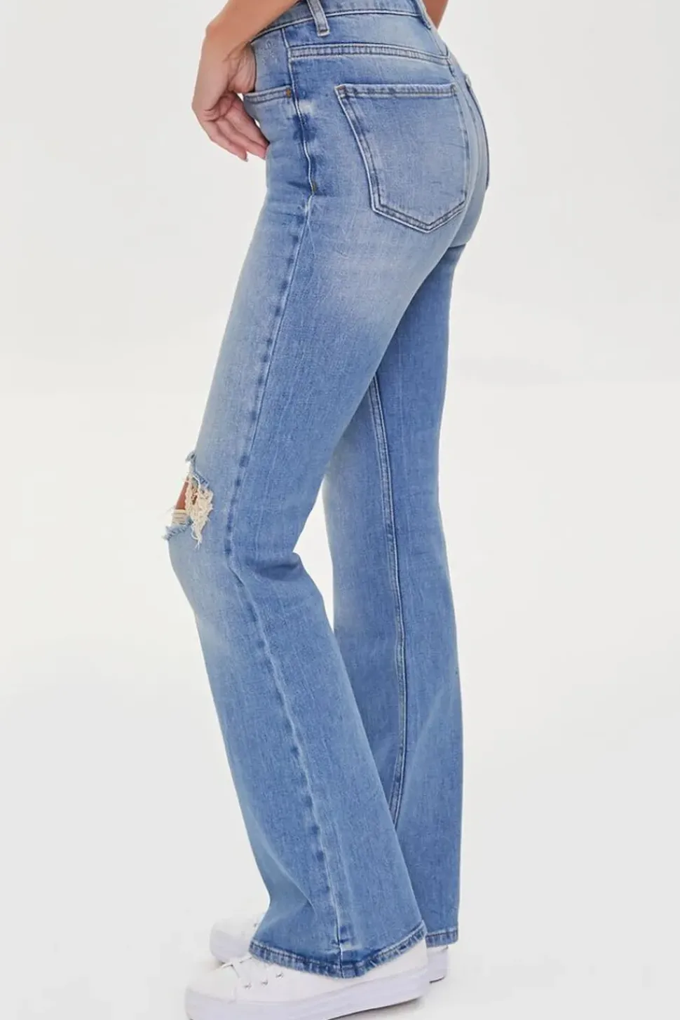 Hemp 4% High-Rise Flare Jeans
