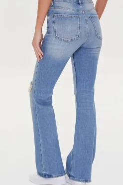 Hemp 4% High-Rise Flare Jeans
