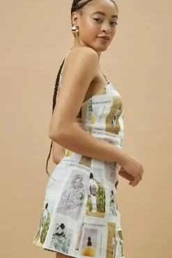 Henry R Jones Ii Artwork Print Halter Dress