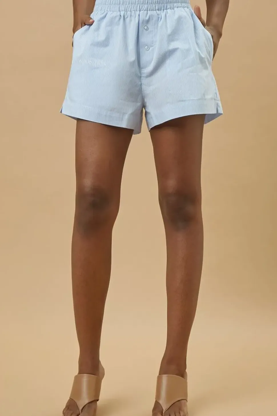 Henry R Jones Ii Pinstriped Shorts