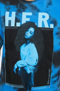 H.E.R. Tie-Dye Graphic Tee