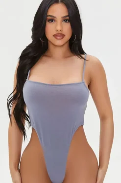 High-Leg Cami Bodysuit